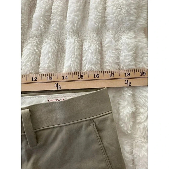 Merona Mens Slim Fit Vintage Khakis 32x30 Plain Front NWT - Picture 4 of 5